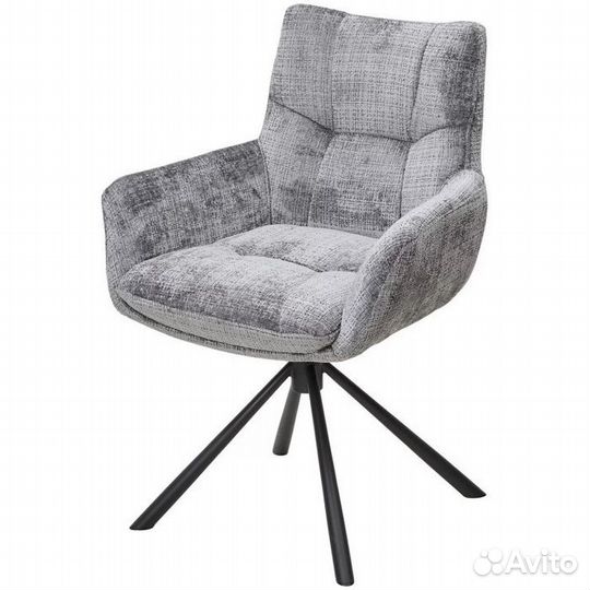 Стул eilat 360 град. Серый /Черный