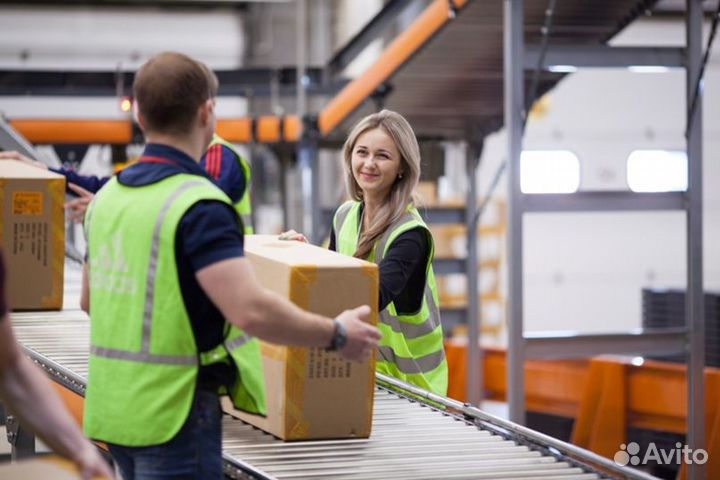 Вахта 15 смен с проживанием / упаковщик(ца) Москва