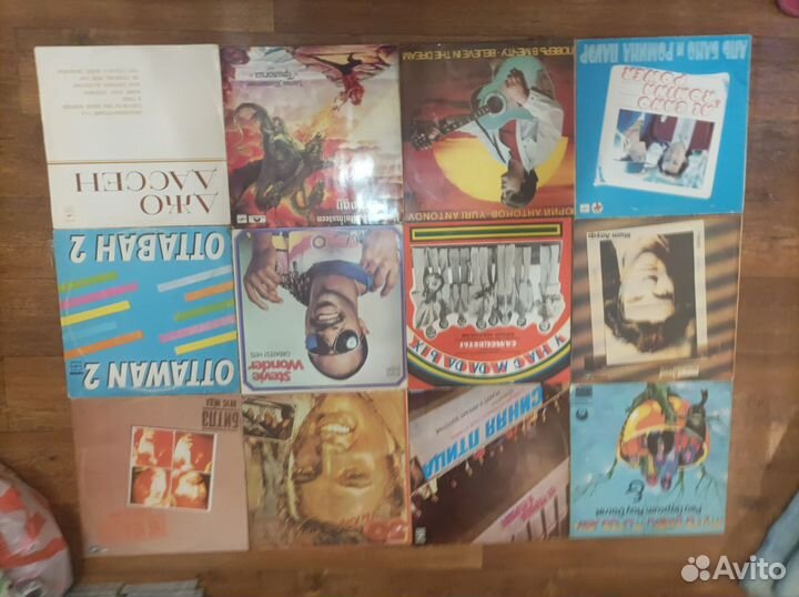Виниловые пластинки СССР