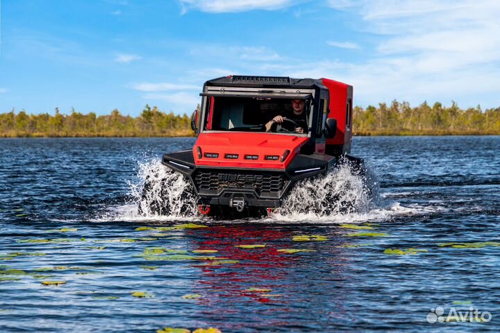 Новый вездеход, болотоход Tinger TF4