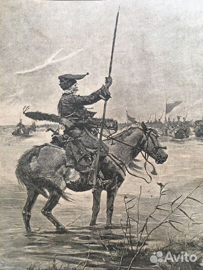 Гравюры из журнала 1899 года (10 шт)