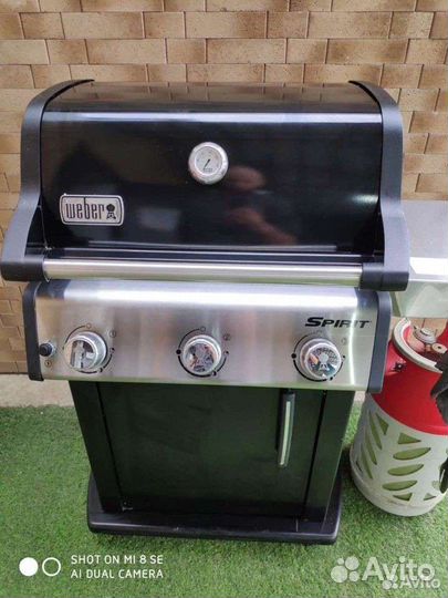 Weber spirit E-315 GBS гриль газовый, черный