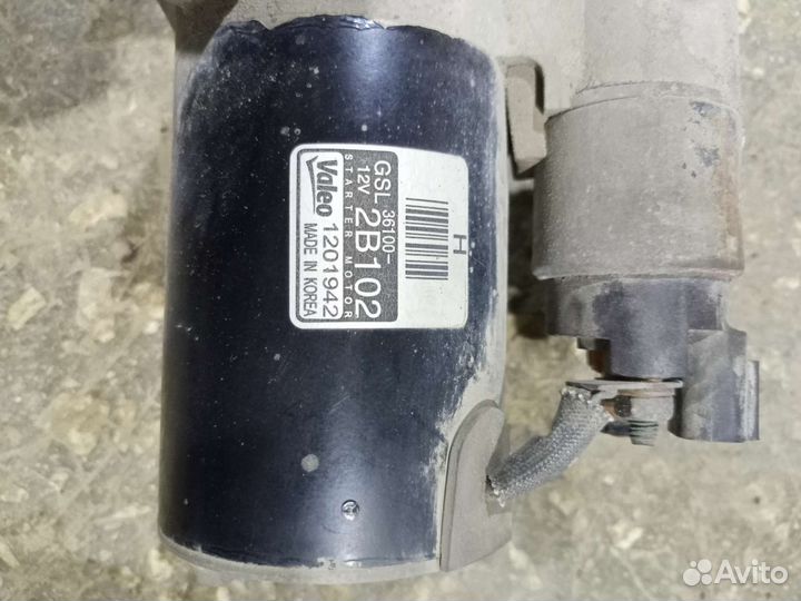 Стартер kia cerato 3, rio, solaris для G4FG