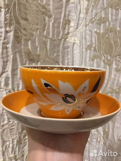 Чайная пара тигровая лилия