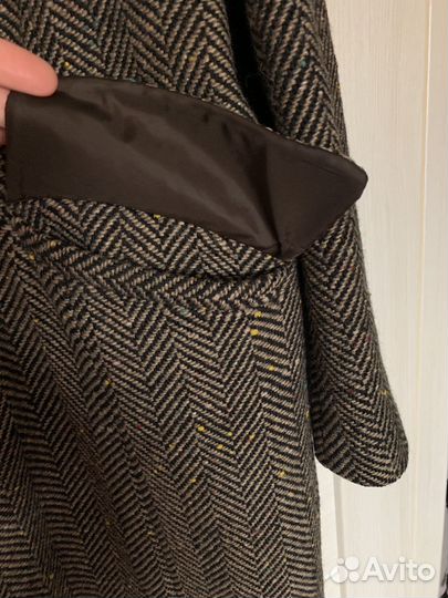 Пальто женское твидовое