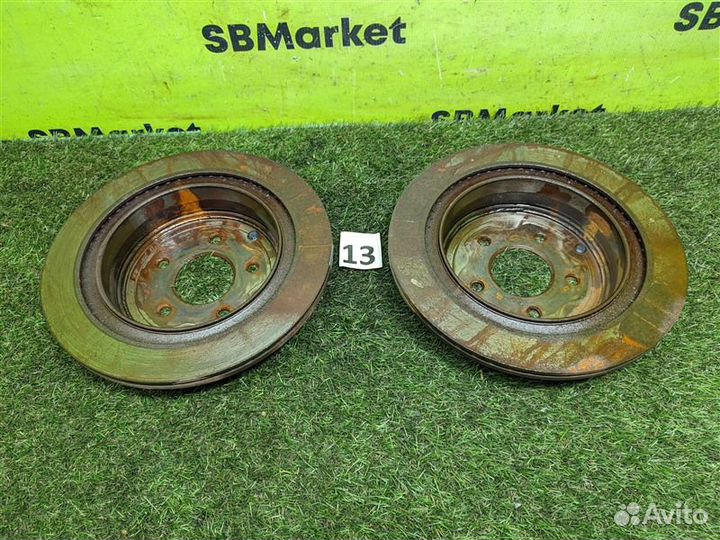 Тормозной диск задний Nissan Murano Z51 VQ35DE