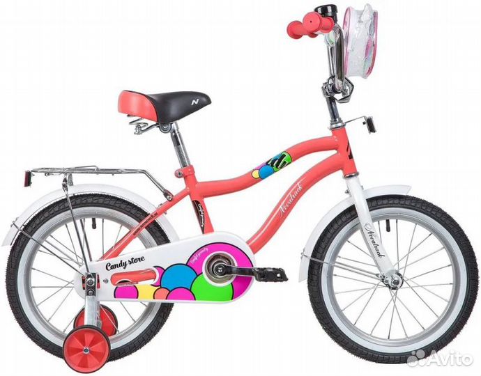 Детский велосипед novatrack candy 16
