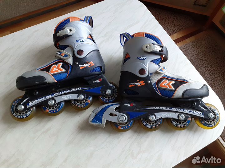 Роликовые коньки детские раздвижные фирмы Matrix