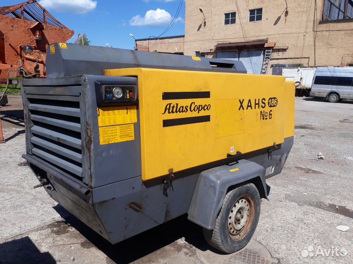 Аренда компрессора Atlas Copco xahs 186