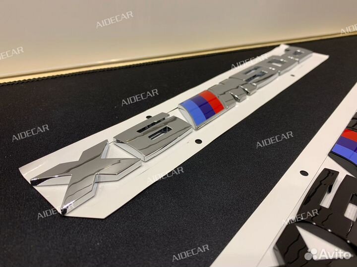 Надпись задняя на багажник BMW - X6M50d - Новая