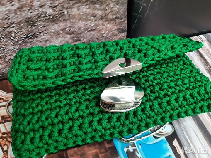 Клатч Зелёная гладь