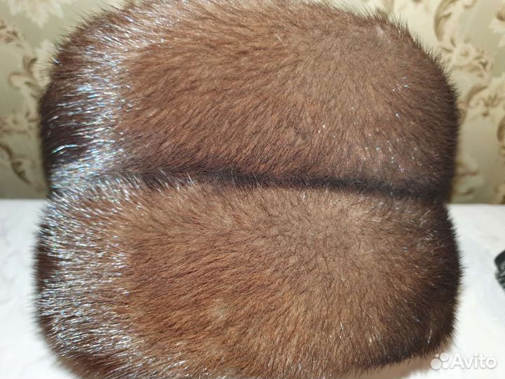 Шапка норковая женская