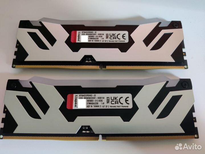 Kingston fury Renegade Silver ddr5 32 gb