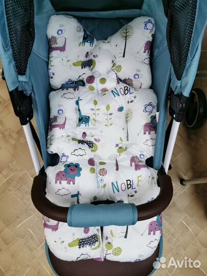 Мягкий матрасик в коляску, стульчик для кормления