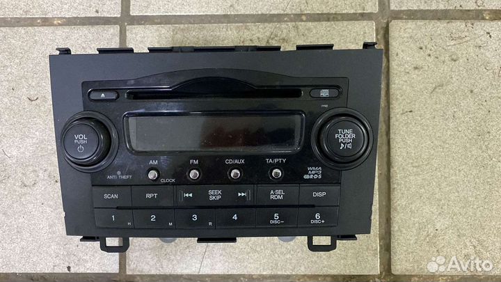 Штатная магнитола honda cr-v 3 2008г