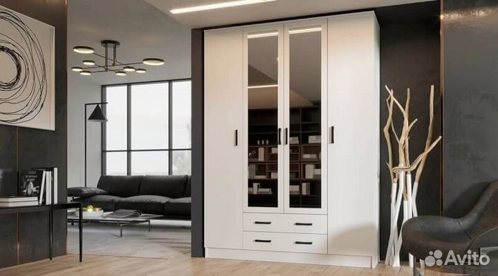 Распашной шкаф Квадро