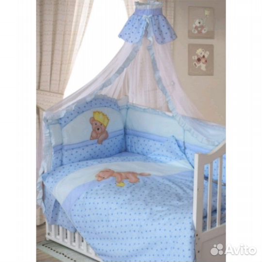 Комплект в кроватку 7 предметов
