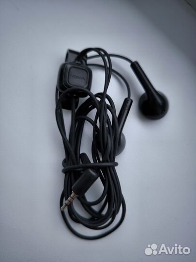Проводная гарнитура наушники для телефона Nokia