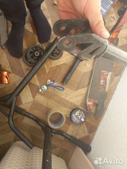 Вилка для трюкового самоката