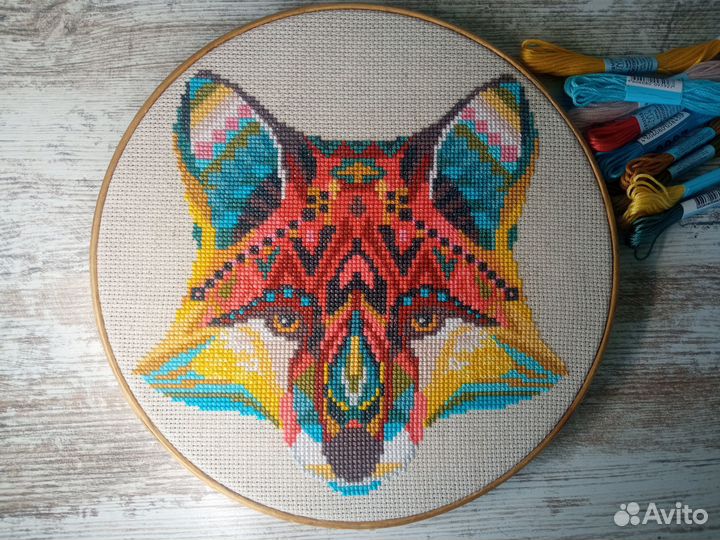 Вышивка крестом готовые картины