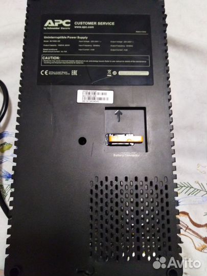 Ибп apc 1000, 1100 bv1000I-gr с новым аккумом