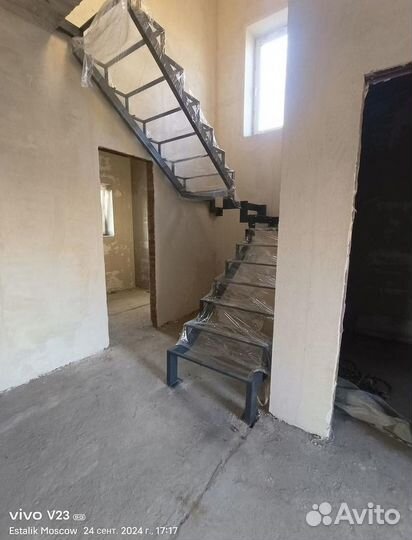 Лестницы на металлокаркасе