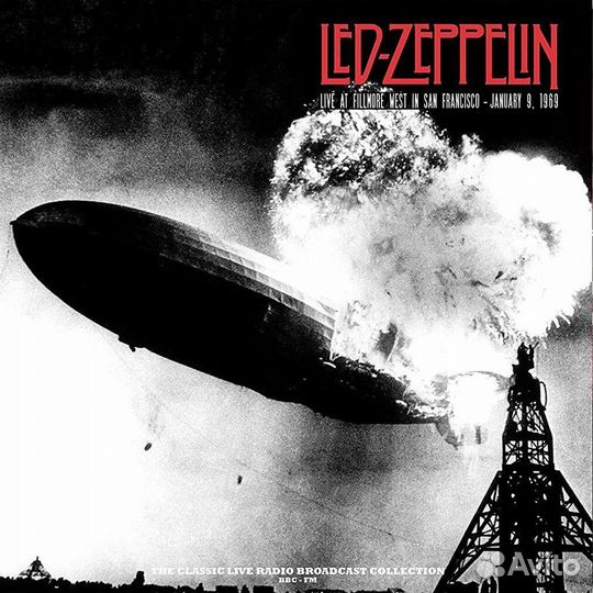 Виниловая пластинка Led Zeppelin - Live AT Fillmor