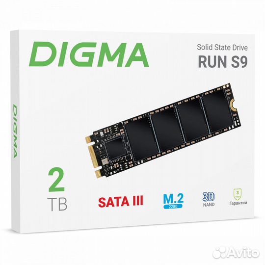 Внутренний жесткий диск Digma Run S9 583659