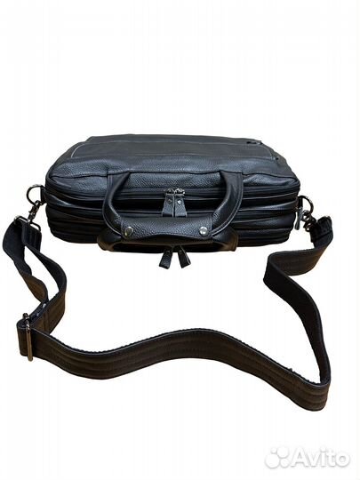 Мужская деловая кожаная сумка