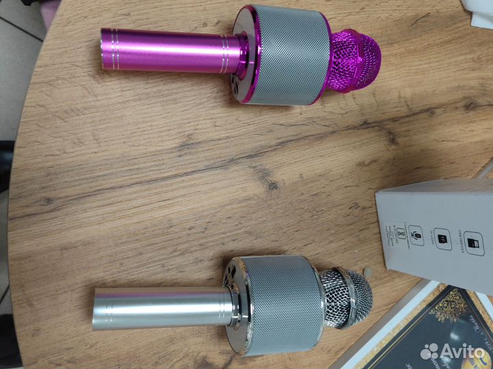 Микрофон для караоке bluetooth беспроводной