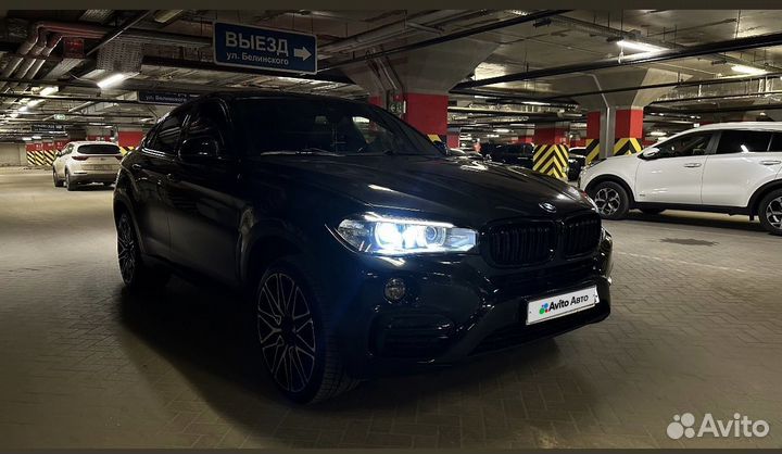 BMW X6 3.0 AT, 2016, 185 200 км