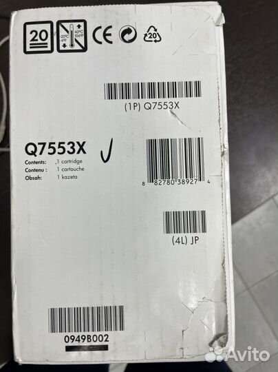 Картридж нр Q7553X
