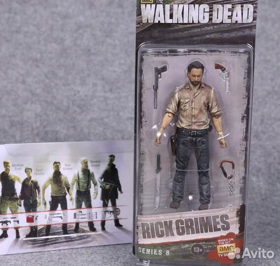Ходячие мертвецы Рик Джеймс фигурка коллекционная