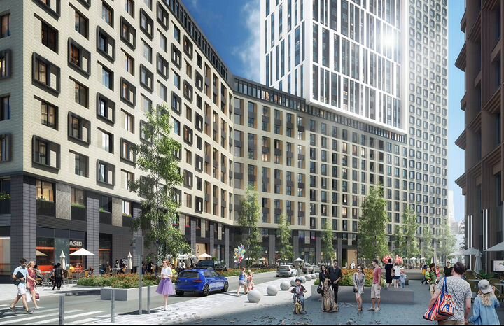 3-к. квартира, 63,4 м², 25/26 эт.