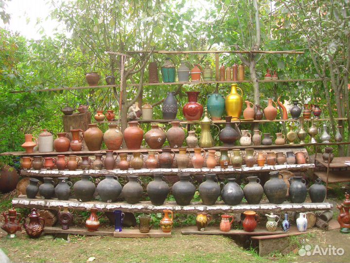 Крынка старинная, глиняные Кувшины, корчаги горшки