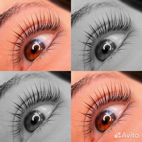 Ламинирование ресниц и бровей