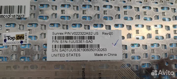 Клавиатура для ноутбука MSI Wind U90, U100, U110