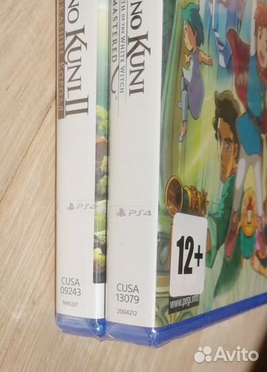 PS4 Ni no kuni I + II (комплект: 2 части, новые)