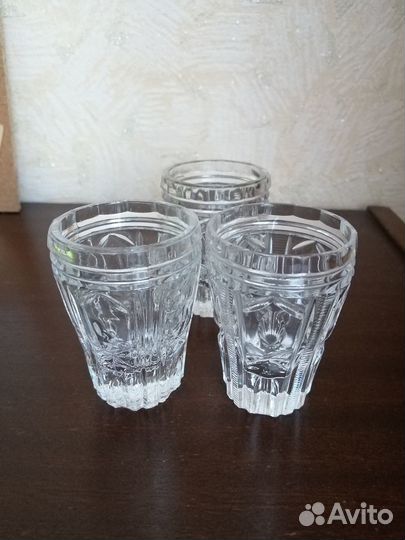 Хрустальные стопки СССР
