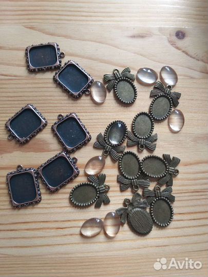 Подвески с рамкой фурнитура для бижутерии