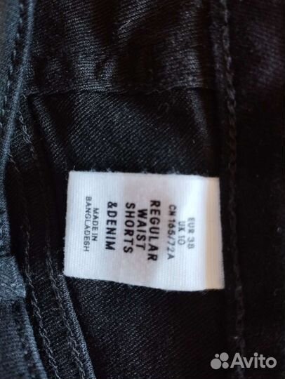 Джинсовые шорты hm