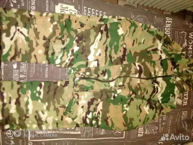 Костюм детский комуфляж флисовый
