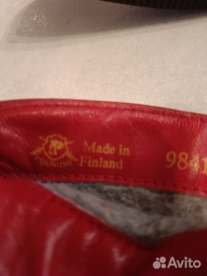 Сапоги женские натуральная кожа 38-39 размер