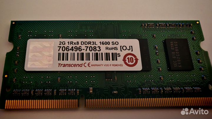 Оперативная память DDR3L 2GB qnap