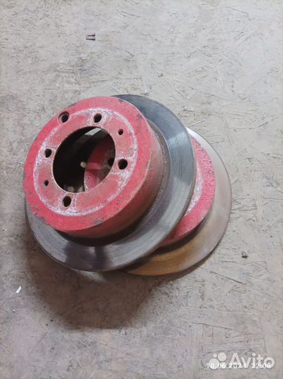 Тормозные диски задние пара lancer 9