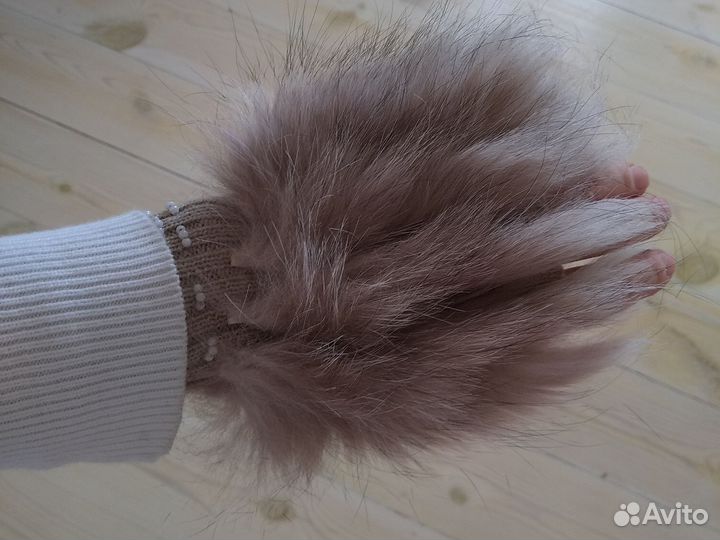 Перчатки безпалые, митенки