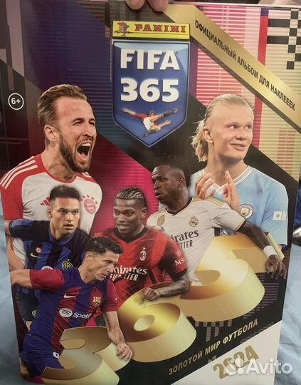 Наклейки panini FIFA 365 2024