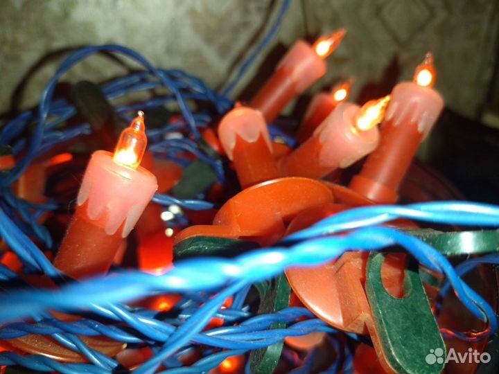 Ретро гирлянда, СССР