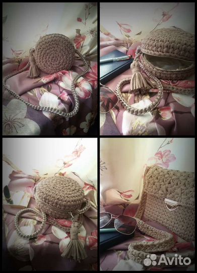 Сумки из трикотажной пряжи
