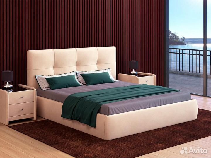 Кровать двуспальная прима люкс, Зара 03c20-7 (160)